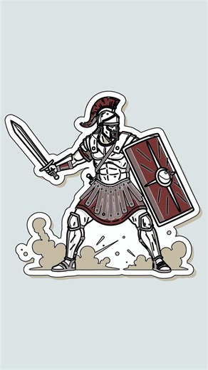 Easy Roman Soldier Drawing for Beginners! with Chillify