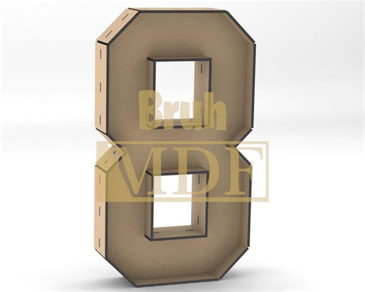 Alphabet Letters Box Font 3D - Laser Cut | Vector File for CNC and Laser Cutting | MDF - Acrilico 3mm - 4mm & 6mm | Instant Download - Etsy Portugal