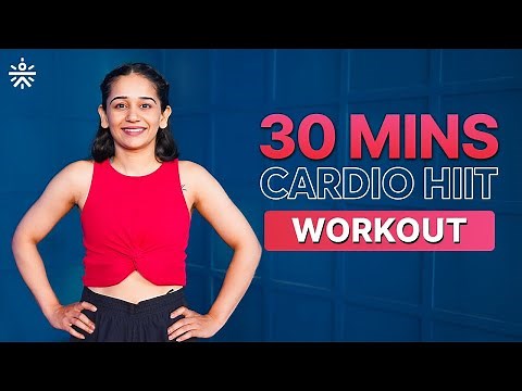 30-Min HIIT Cardio Workout at Home | High-Intensity Fat Burn Workout by cult fit | ‪@cult.official‬