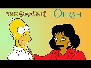 Oprah Winfrey guesting The Simpsons (1992)