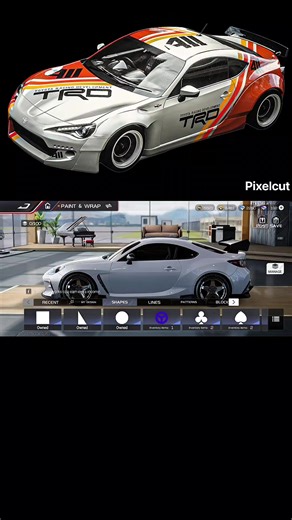 gr86 trd decal code : 002F8905 #livery #86 #toyota #racingmastersea #capcut