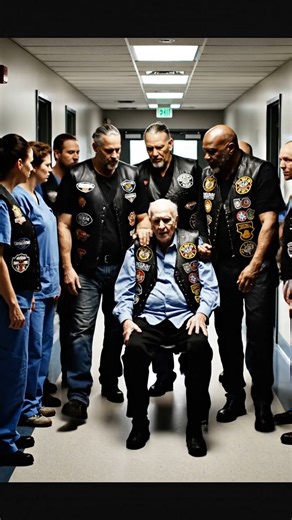40 Bikers Storm Nursing Home to Rescue Their 89-Year-Old Founder 40 motorcycles roared into the ping lot of Golden Year's Care facility. The thunder of engines rattling the windows like an oncoming storm. Residents peaked from behind curtains. Staff froze mid task. And I knew before anyone said a word that nothing about this day would end quietly. I was nurse Nancy. I would worked here for 6 years. I would seen the lonely birthdays with no visitors, the families who dropped off their parents and