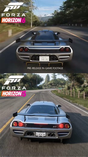 Forza Horizon 6 vs Forza Horizon 5 Graphics - Saleen S7