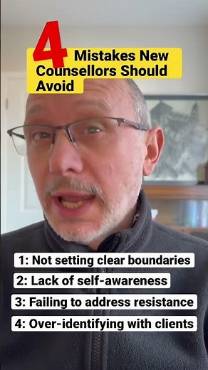 Avoiding Common Pitfalls: 4 Mistakes New Counsellors Must Know #mentalhealth