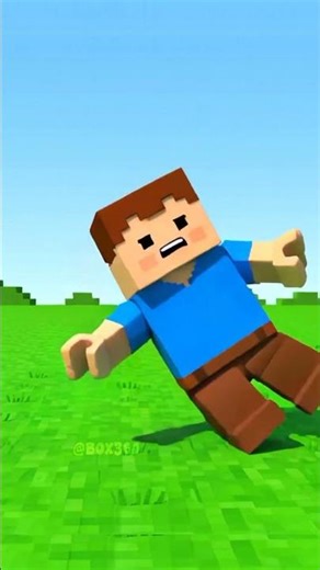 Minecraft Banana Slip 😂🍌 Walk… Slip… Repeat! | Perfect Loop #Shorts#minecraft #fun