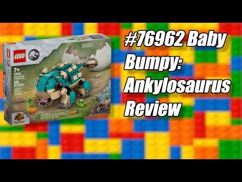 🦖🔥 LEGO Review: Set 76962 Baby Bumpy – The Cutest Ankylosaurus Ever?! 🧱✨