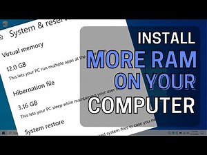 How To ADD EXTRA Ram In Windows 10 & Windows 11!!! [Use Your Storage as RAM]