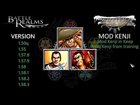 How to mod Kenji with Battle Realms Data Editor