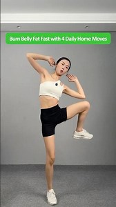 4 Moves You Can Do at Home Daily to Burn Fat Fast and Effectively