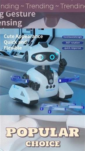 Intelligent Remote Control JJRC R22 Robot Toy Gesture Sensing Music Recording Education Programmi...