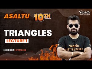 Triangles| L1 | Class 10 Maths | Shimon Sir | Vedantu Master Tamil