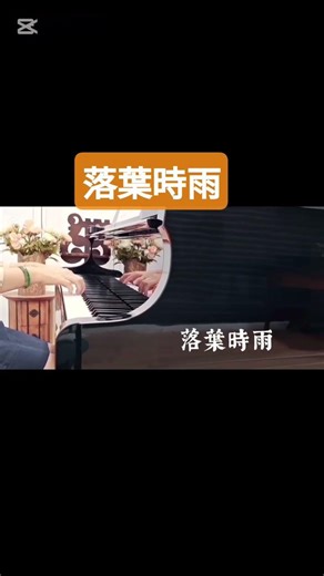 #落葉時雨 日語歌曲 琴鋼琴演奏 Piano-Cover