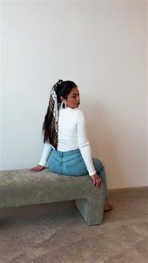 Indigenous Model Kiana Steep Behind the Scenes