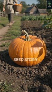 pumpkin seed to pumpkin tree #fruit #pumkins