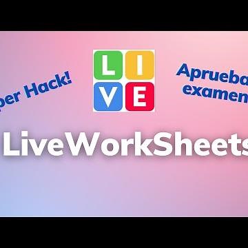 Como ver las respuestas en #liveworksheets
