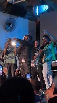 Dancehall Superstar Popcaan Live Performances on Stage at an Dancehall Event in St James Jamaica