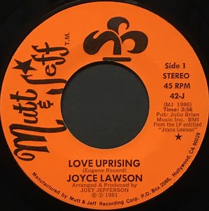 Joyce Lawson - Love Uprising