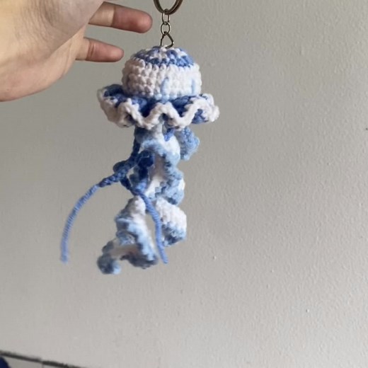 Crochet Jellyfish Chart and Tutorial