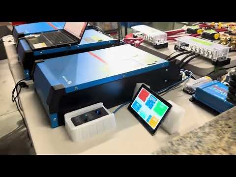 3 Victron Energy MultiPlus II 230V 5000VA in parallel tested, March 16, 2024