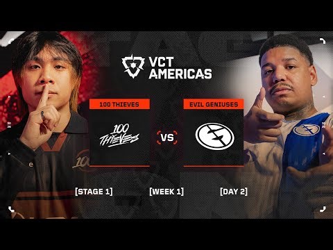 100T vs EG - VCT Americas Stage 1 - Week 1 Day 2