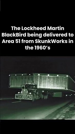 Lockheed Martin Blackbird Delivered to Area 51 | 1960s Skunk Works History.