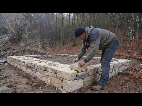 Man Builds a Wooden House in the Forest in 50 Days | Start to Finish
