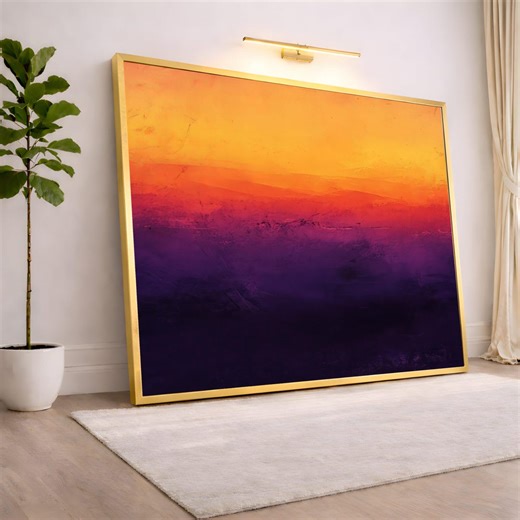 Mark Rothko No.67 1961 Orange and Purple Color Field Painting Abstract Expressionism Canvas Print Modern Minimalist Wall Art - Etsy