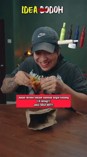 "JANJI SOLD OUT" LAKI BAZAR BENGANG JASON REVIEW KECAM SAMOSA ANGIN RATING 1.8