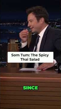 LISA’s Favorite Thai Som Tam? 🇹🇭 Authentic Spicy Papaya Salad Recipe!