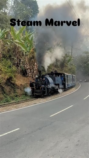 The Darjeeling Himalayan rail, steam locomotive. A UNESCO World Heritage site. #travel #darjeeling #train #toytrain #darjeelinghimalayanrailway #railways_of_our_world #railway | Pritesh Mehta