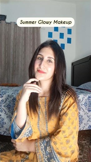 Summer Glowy Makeup #viralshort #shorts #yiutubeshort #makeup #explore #glowupwithnimra