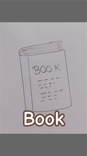 How to Draw Book with Pencil #bookdrawing #easydrawing #stepbystepdrawing