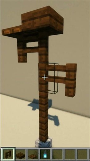 Double Wooden Lantern in Minecraft