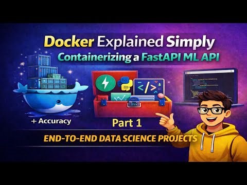 Docker for ML Projects | Basics & Dockerfile
