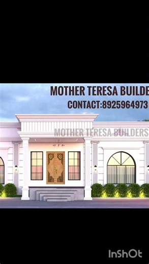 Mother Teresa builders.. 📞8925964973,8925812618..#3d Elevation,#Ground floor,#Clasical type..