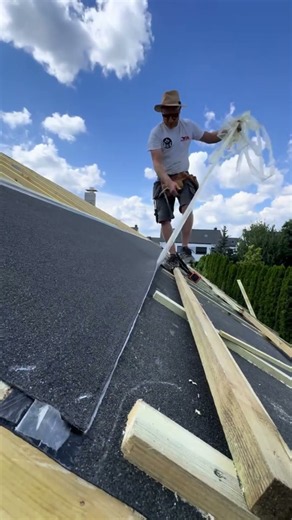 Building a Modern Standing Seam Roof & Facade 🏠#building #worksite #civilengineering #construction