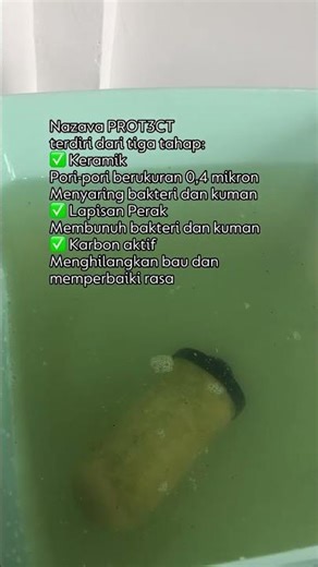 Cara Kerja Filter Air Minum Nazava