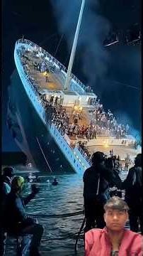 Titanic behind the scenes reimagined don't cry 😱#titanic #film #titanicmovie #viral#omg