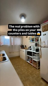 Your surfaces can’t stay clean if your storage is stuffed. Let’s fix that! 🪄 Here’s what I mean… As long as your closets and cabinets are full, you’ll have no room to store anything. A45nd that means the piles will keep coming back because you don’t have anywhere else to put things. This is where my Tidy Home Flow comes in. It’s a simple step-by-step plan that helps you: ✨ Overhaul the piles so you can keep things tidy ✨ Simplify your storage so everything finally fits And it helps you do it qu