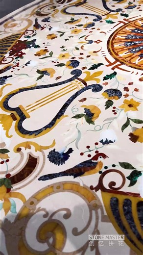 A marble inlay table instantly makes your space feel luxurious. Luxury marble inlay table, handcrafted with 100% natural marble, onyx, gemstones, and precious stones. Designed for luxury villas, mansions, high-end hotels, and refined living spaces. Perfect as a center table, console table, coffee table, tea table, or countertop. Custom patterns, premium stones, and precision waterjet craftsmanship bring true luxury to every corner. Email: tina@smmarbleinlay.com WhatsApp: 86 18925968697 Website: 