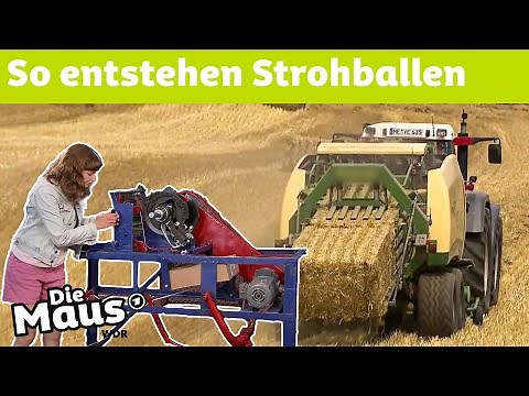Strohballenknoter | DieMaus | WDR