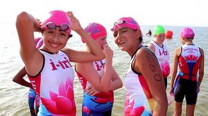 I-TRI training helps build confidence in young girls