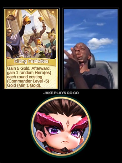 Yu Zhong card meme #MCGG #magicchessgogo #mcggphcreators