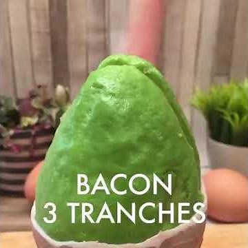 Recette avocat oeuf et bacon