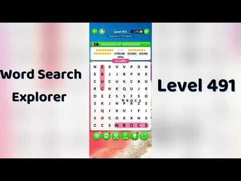 Word Search Explorer Level 491 Answer 🔍 | Step-by-Step Guide | Go Answer