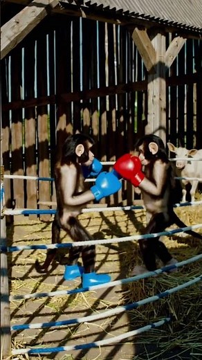 Monkey Boxing Competition