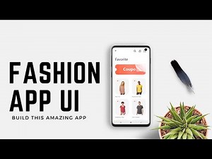 Fashion App UI - Mobile App UI Design in Adobe XD