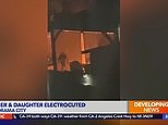 Father and daughter fatally electrocuted by power line in Los Angeles