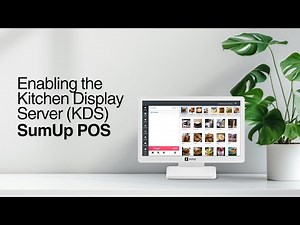 How to Enable the SumUp POS Kitchen Display Server