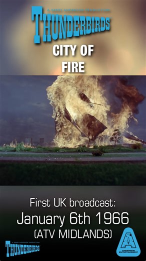 Gerry Anderson Official 🚀 on Instagram: "The Thompson Tower opened to the public - and promptly went up in flames - on January 6th 1966, with the first broadcast of the Thunderbirds episode City of Fire! #thunderbirds #gerryanderson #sylviaanderson #internationalrescue #thetoweringinferno #talkingpicturestv #toweringinferno"